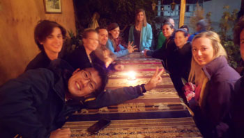 Dinner near Cusco Dinner near Cusco