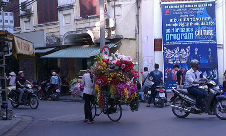 Hanoi Flower Bike