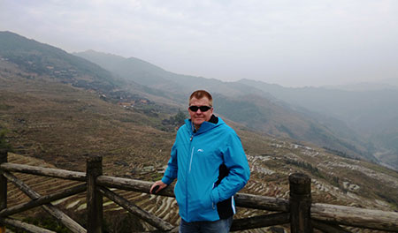 Guilin, Dragons Backbone Rice Terraces