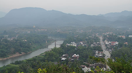 Panorama of Luang Prabang