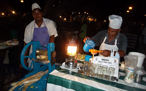 Sugar cane juice