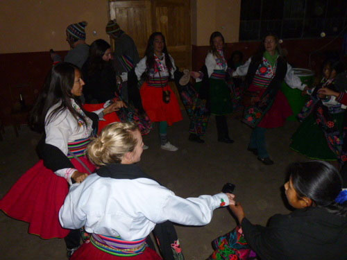 Dancing the night away Dancing the night away