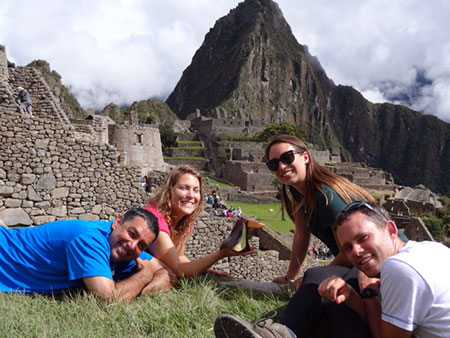 The Group at Machu Picchu