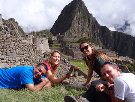 The Group at Machu Picchu The Group at Machu Picchu