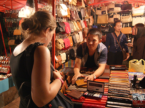 Night market at Vietienne Night market at Vietienne