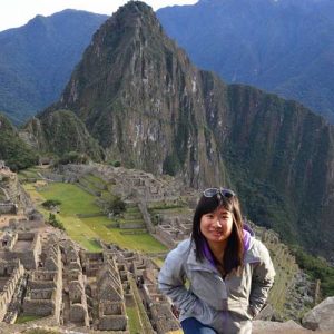 Bethany Looi at Machu Picchu Bethany Looi at Machu Picchu