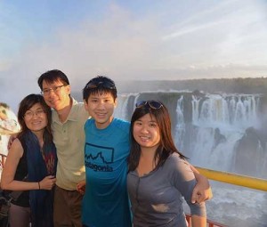 Looi Family at Iguazu Falls Looi Family at Iguazu Falls