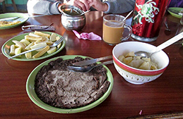 Millet Pancakes in Nepal