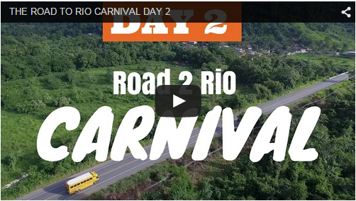 Day 2 on the Road to Rio Carnival Day 2 on the Road to Rio Carnival