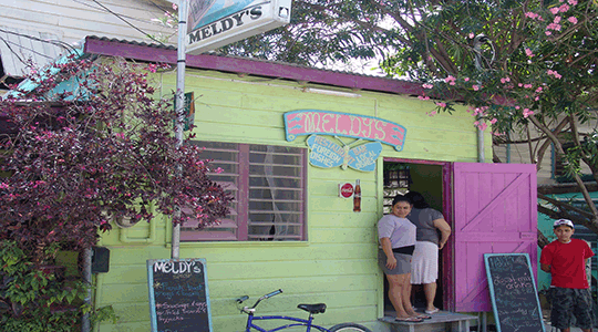 Meldy’s Restaurant in Caye Caulker, Belize