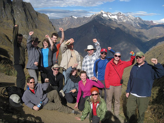 Friends on the Inca Trail Trek Friends on the Inca Trail Trek