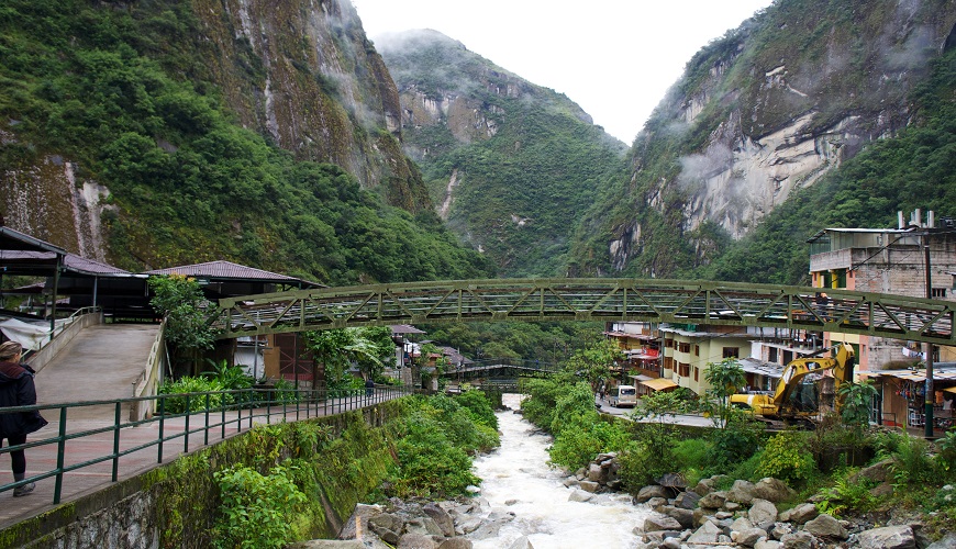 Aguas Calientes River, Machu Picchu, Peru, South America, Inca Trail Trek