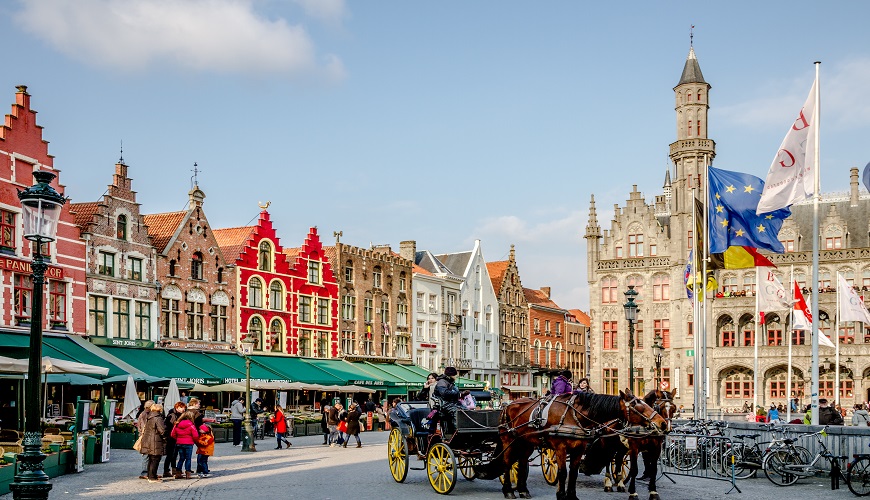 Best winter holiday destinations in Europe-Bruges-Belgium in winter