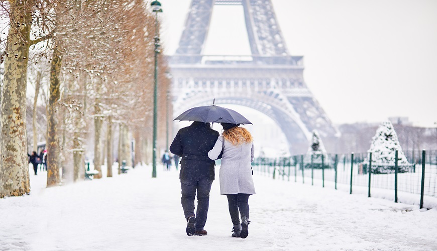 Best winter holiday destinations in Europe-France-Paris in winter