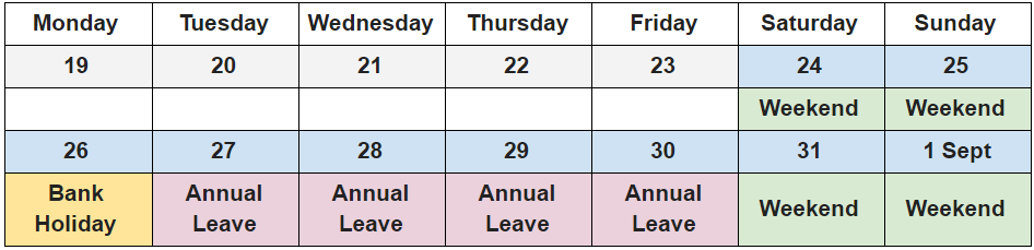 Best time to book your holiday in August