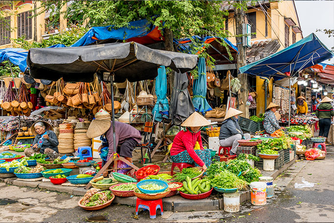 local market in Hoi An 