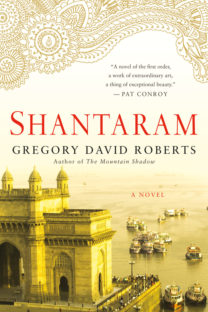 Shantaram book cover based in India
