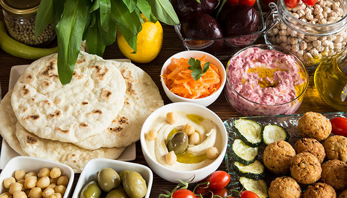 Vegan meal in Jordan, travel trends 2020