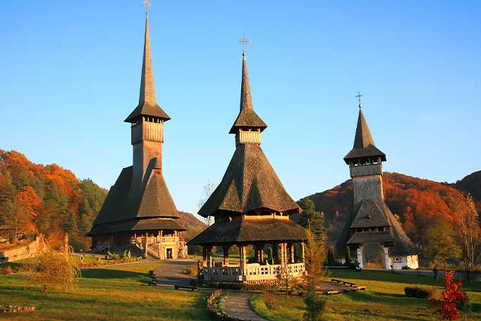 The UNESCO Wooden Churches in Barsana