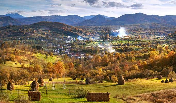 The landscape of Maramures