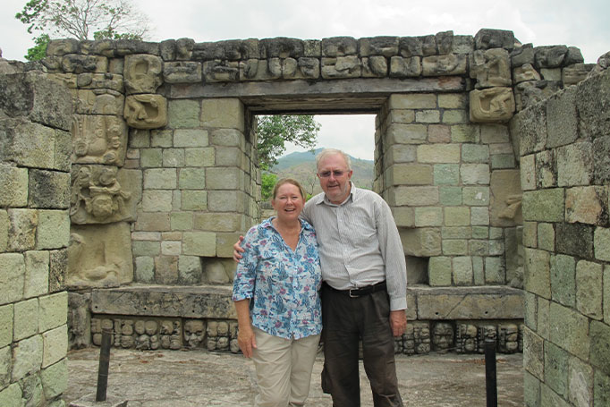 Exploring Copan in Honduras