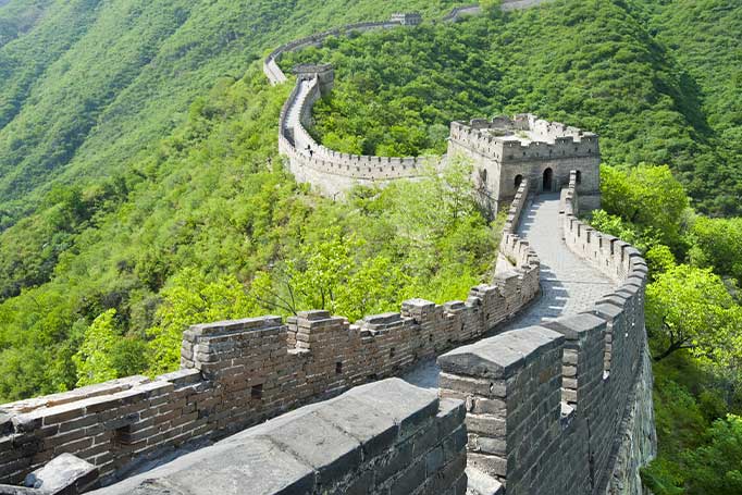The Great Wall of China - one of the destinations in An Idiot Abroad