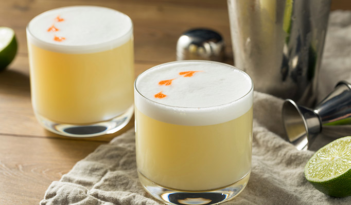 Pisco Sour from Peru