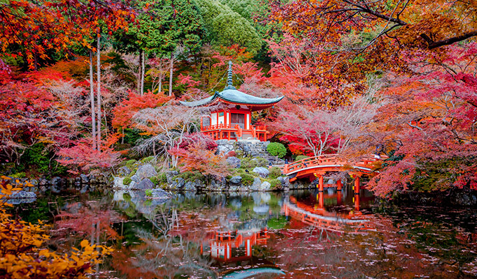 Daigo-ji in historic Kyoto, Japan