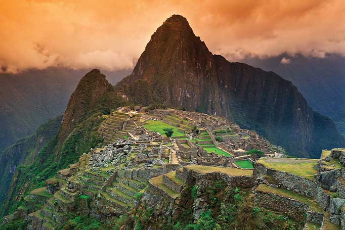 Image of Machu Picchu in Peru - One of the best places to visit in Peru