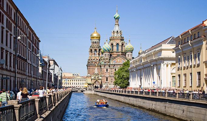 St Petersburg in Russia
