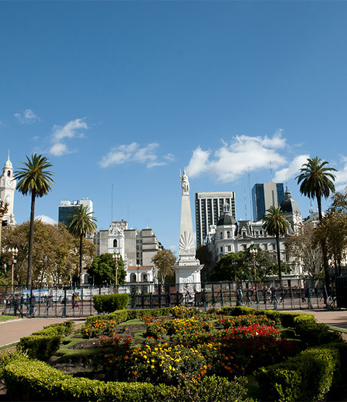 Plaza de Mayo The Plaza de Mayo in Buenos Aires