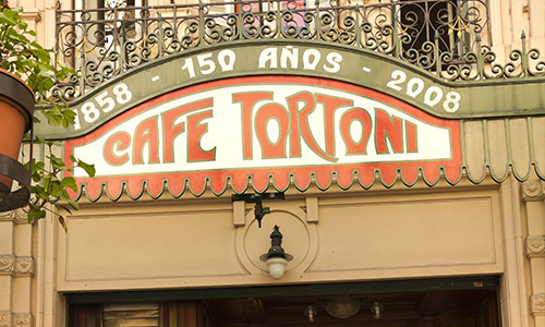Cafe Tortoni Image showing Cafe Tortoni in Buenos Aires