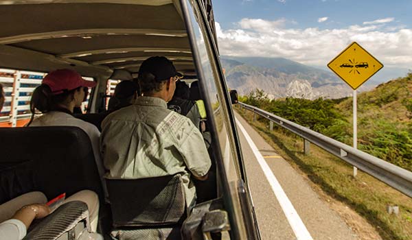 Travelling by colectivo in Colombia travelling by colectivo in Colombia