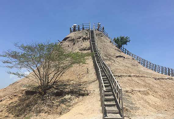 one great place we recommend when visiting colombia as top advoce would be to visit the mud volcano near cartagena