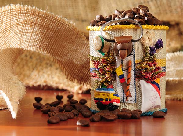 a popular traditional drink in colombian coffee