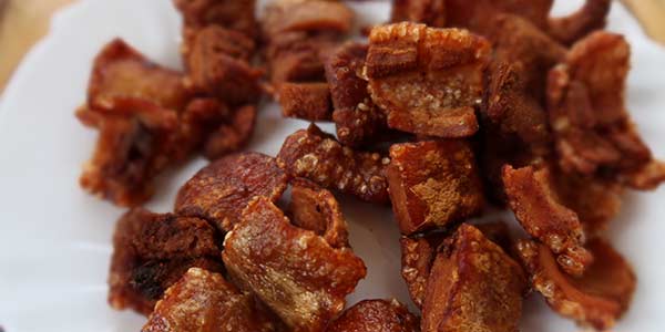 Popular food in Costa Rica, Chicharrones food to try in costa rica is the chicharrones