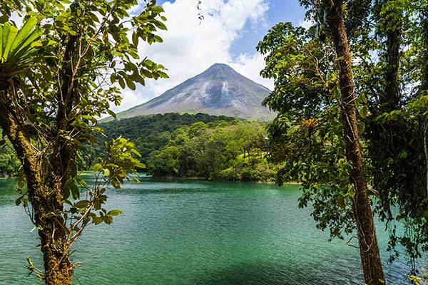 Arenal Volcano in Arenal Volcano National Park Arenal Volcano National Park Costa rica
