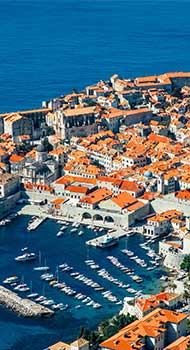 Travel to the Croatia on a Tucan Travel group tour and experience Dubrovnik Old Town