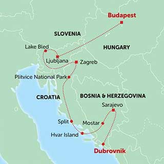 Experience Dubrovnik on a small group tour with Tucan Travel