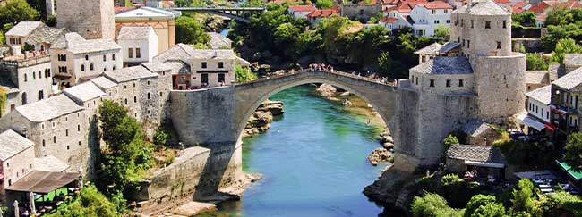 Image of Stari Most Bridge in Mostar