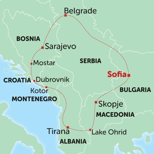 Experience an adventure of a lifetime on the Best of the Balkans holiday trip