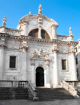 The Church of St Blaise in Dubrovnik