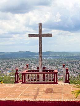 Trinidad Cross Procession, Trinidad Cuba celebrating easter in cuba trinidad with cross ontop of hill