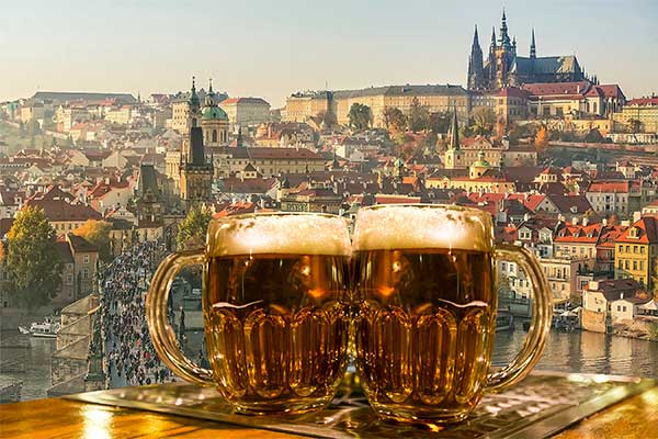 Beer in Prague a beer tour is one of the top things to do in Prague