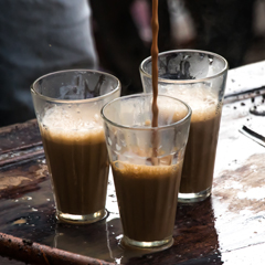 Masala chai is the most popular hot drink in India