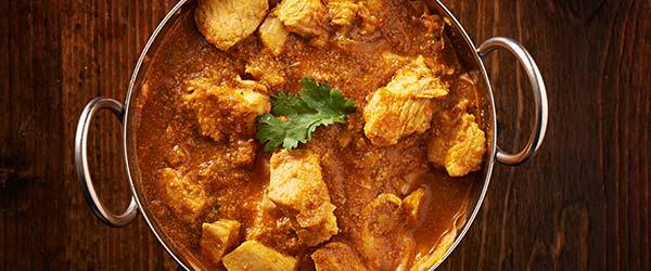 a famous food in india is butter chicken curry