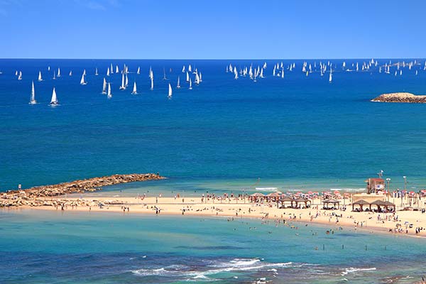 best time for visiting beaches in israel