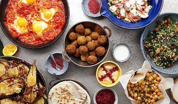 Vegetarian food in Israel a spread of vegetarian and vegan food in israel