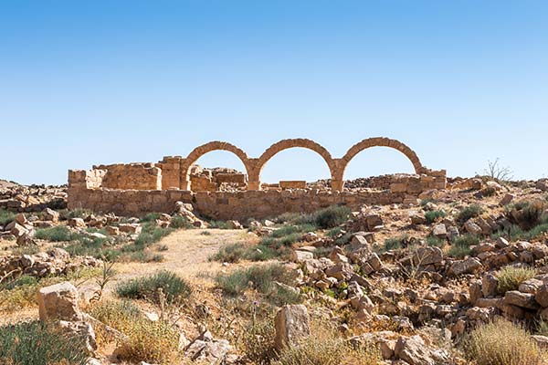 remains of umm er-rasas in jordan unesco world heritage site