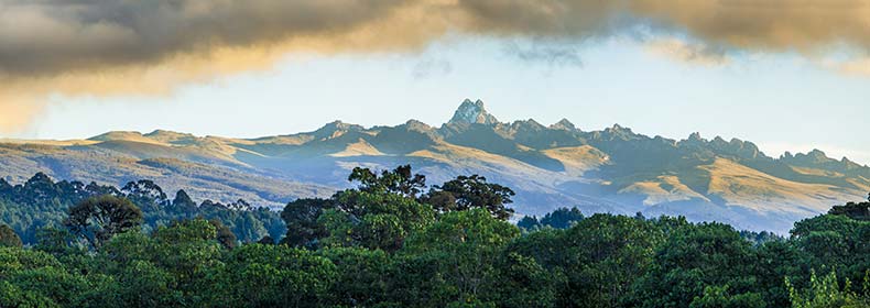 the mountain landscape of mount kenya one of the best places to visit in kenya